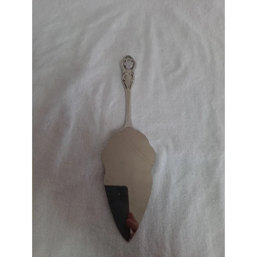 International Silver‎ Company - Silver Plated Merry Christmas - Cake Pie Server